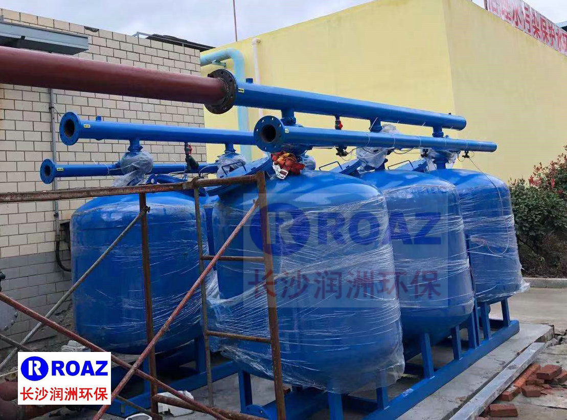 120t/h工廠工業生產水處理設備投入使用